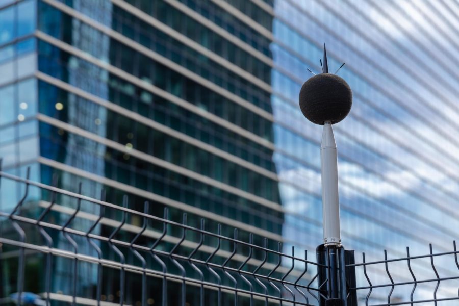 SIXENSE étude acoustique sur le projet Eole, La Défense