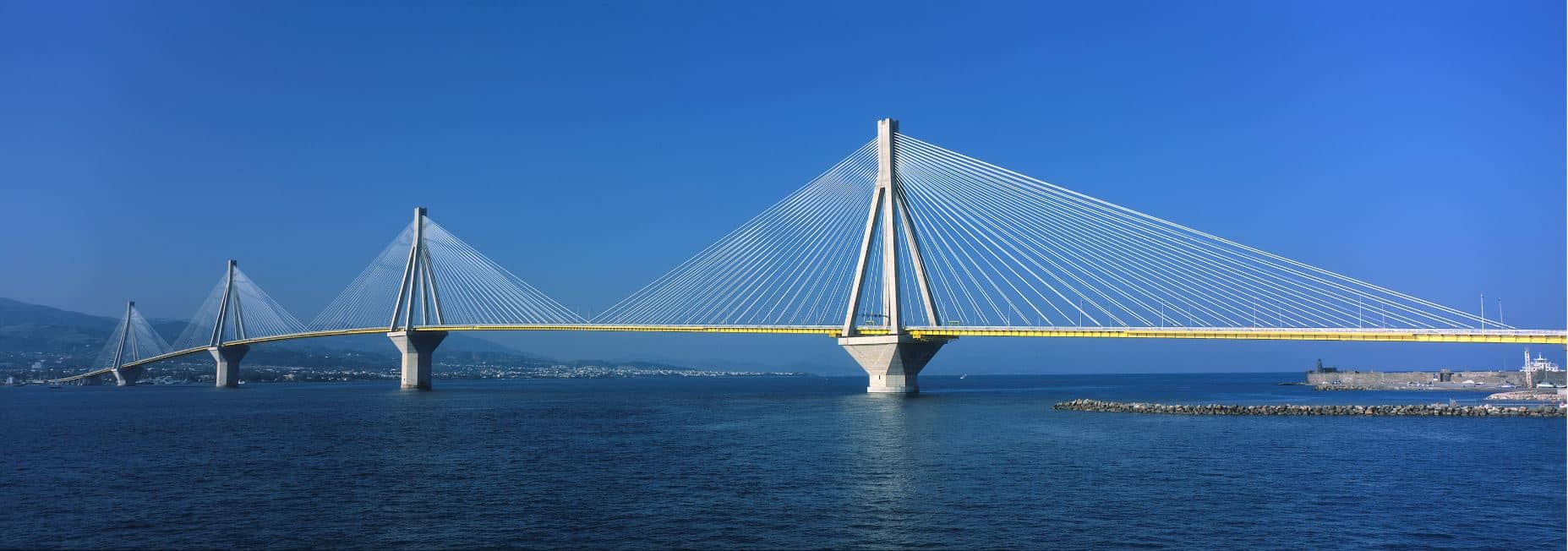 SHM system on Rion-Antirion Bridge | Greece | Sixense
