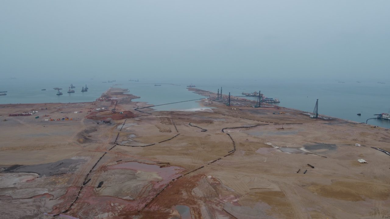 Hong Kong aéroport - travaux
