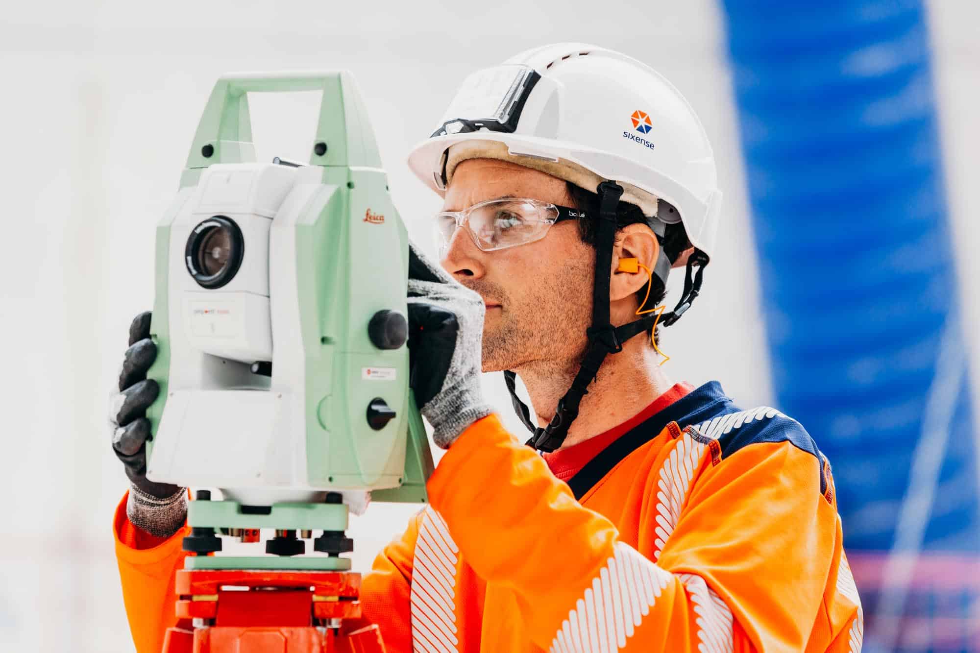 Monitoring sur chantier de réparation de voie ferrée