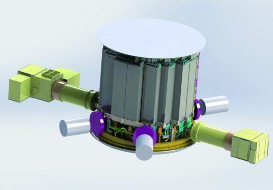 Jumeau numérique de l'enceinte de réacteur d'une centrale nucléaire