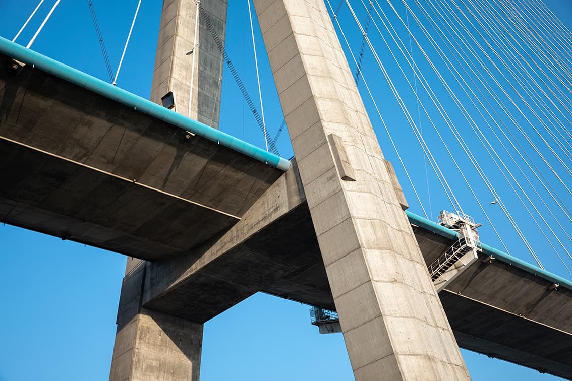 Surveillance structurelle du Pont de Normandie