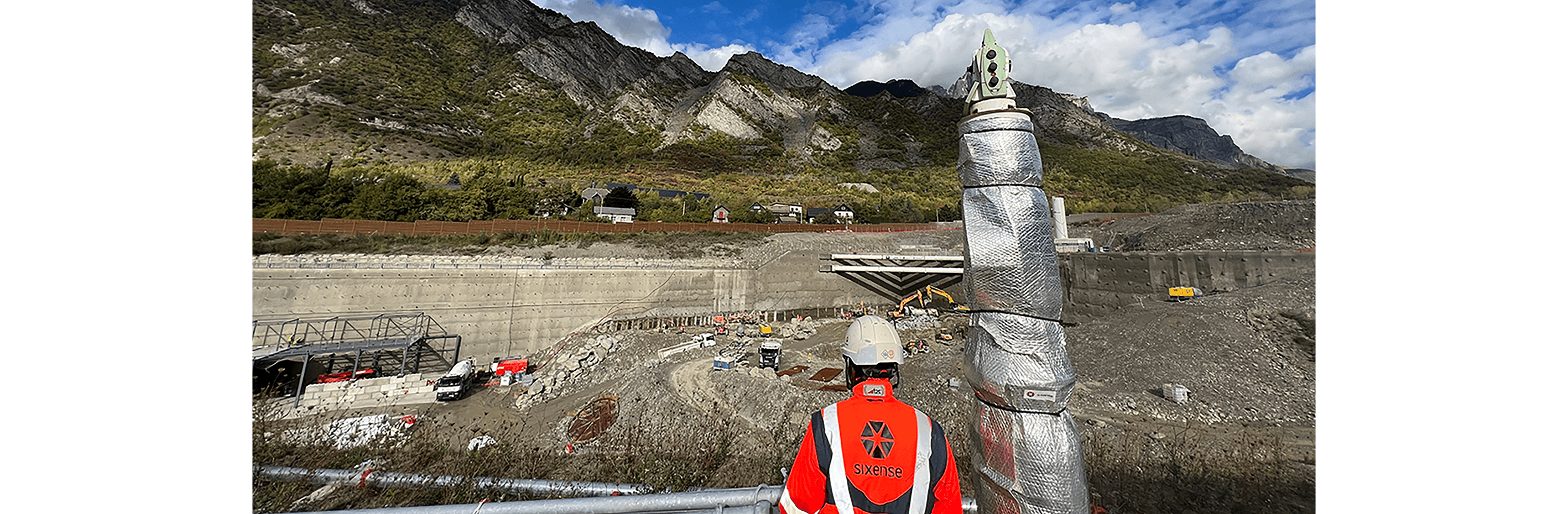 Sixense Monitoring ausculte l’entrée française du tunnel de base du Lyon-Turin