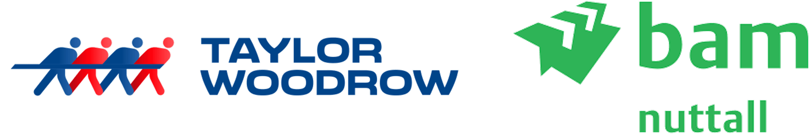 Logo for London Underground, Taylor Woodrow & Bam Nuttall JV